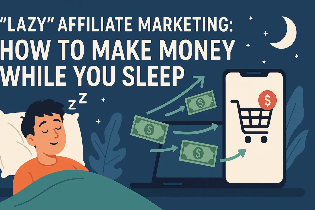"Lazy" Affiliate Marketing: How to Make Money While You Sleep